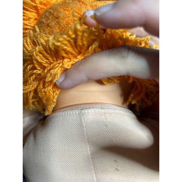 Vintage My Dream Baby B.B. Made in Spain 1980's Yarn Hair Sleep Star Eyes 18" - Picture 6 of 7